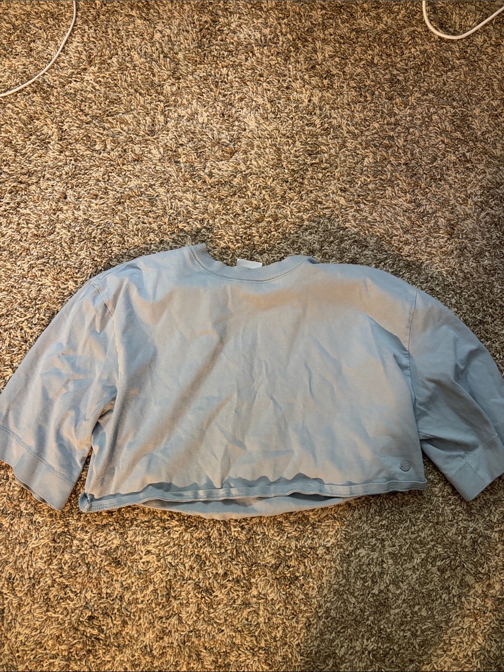 Gymshark Light Blue Crewneck Tee